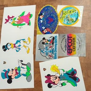 Walt Disney world Vintage sticker pack